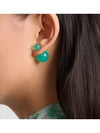 Riviera Tribales Earrings Green Gold - DIOR - BALAAN 4