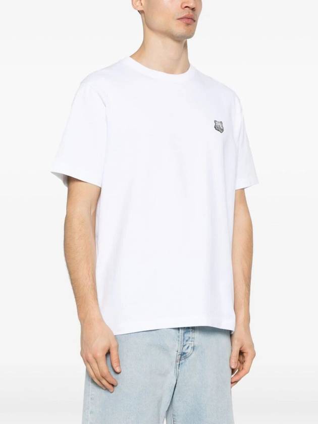 Bold Fox Head Patch Comfort Short Slevee T-Shirt White - MAISON KITSUNE - BALAAN 3