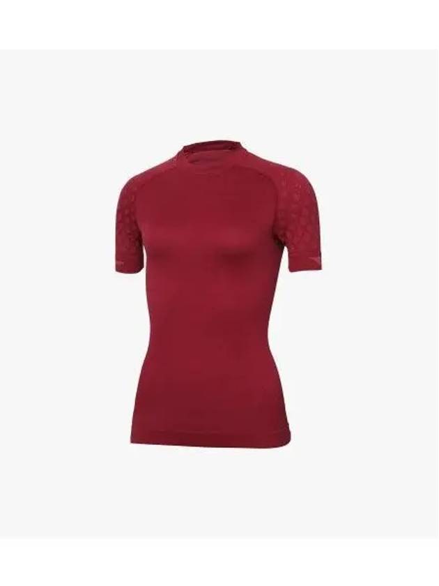 Diadora ACT Short Sleeve Women BURGUNDY - DIADORA - BALAAN 1