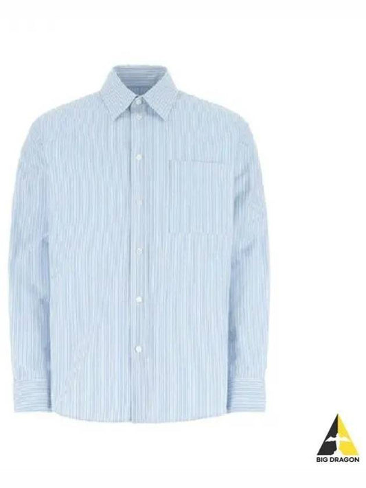Striped long sleeve shirt blue 720688 V2AQ0 - BOTTEGA VENETA - BALAAN 1