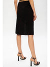 La Jupe Drap A Line Skirt Black - JACQUEMUS - BALAAN 3