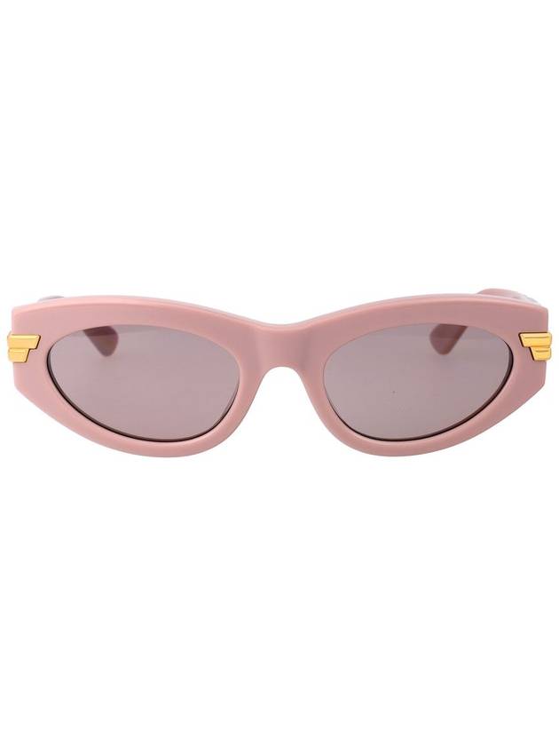 Sunglasses BV1189S 006 PINK PINK VIOLET - BOTTEGA VENETA - BALAAN 2