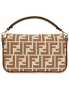 Baguette Mini Shoulder Bag Nude - FENDI - BALAAN 4