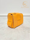 Used luxury goods Lewis It Orange weaving mini cassette cross bag - BOTTEGA VENETA - BALAAN 4