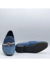 Smith Market Used Luxury Blue Loafers Women s Shoes - LOUIS VUITTON - BALAAN 3