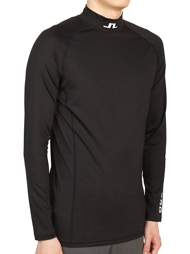 Golf Aello Soft Compression Long Sleeve T-Shirt Black - J.LINDEBERG - BALAAN 4