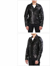 Men's Leather Jacket 7206 NERO - GIORGIO BRATO - BALAAN 2