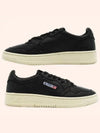 Medalist Low Top Sneaker in Super-Soft Black Nappa - AUTRY - BALAAN 2