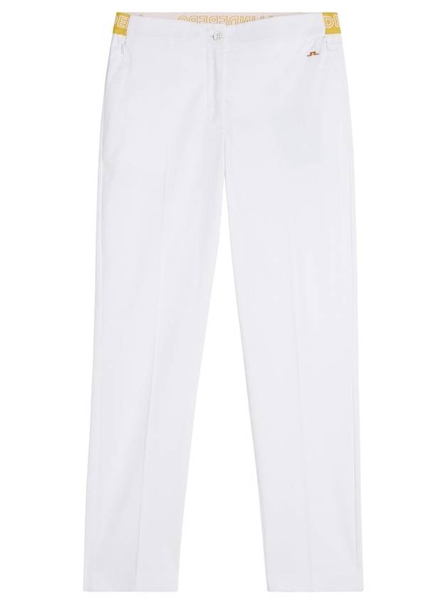 Women's Eleonora Straight Pants White - J.LINDEBERG - BALAAN 2