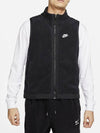 Fleece Big Swoosh Winterized Vest Black - NIKE - BALAAN 3