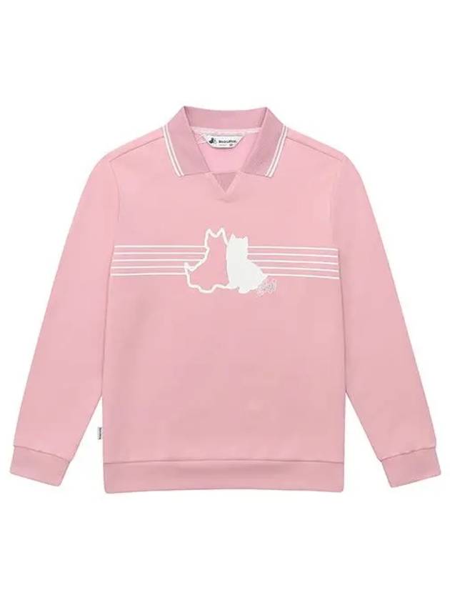 Terrier One-Point Sweatshirt T-shirt 9014LZSRPINK - BLACK&WHITE - BALAAN 2