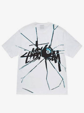 Shattered T Shirt White Men - STUSSY - BALAAN 1