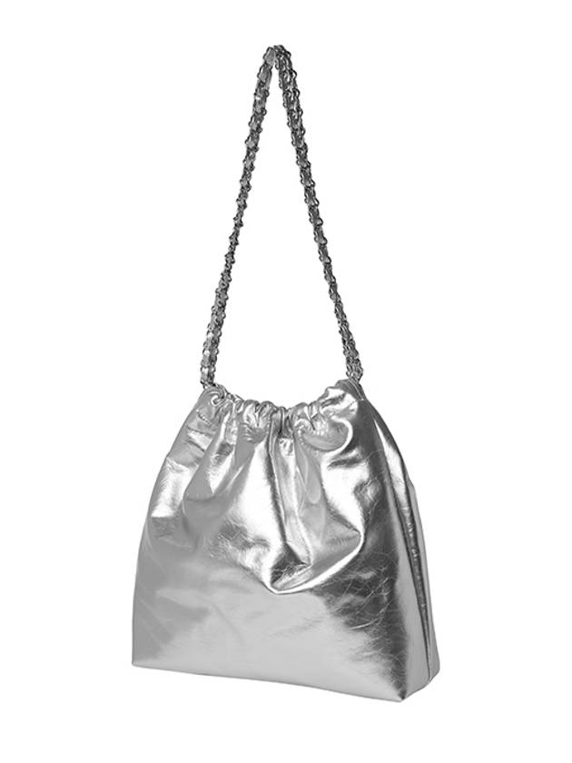 Limin Murphy Leather Chain Shoulder Bag Silver - RHEEMIN - BALAAN 3