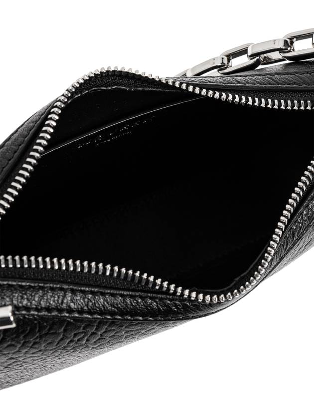 Alexander McQueen Leather Bag T-Bar Mini, Women's, Black - ALEXANDER MCQUEEN - BALAAN 5