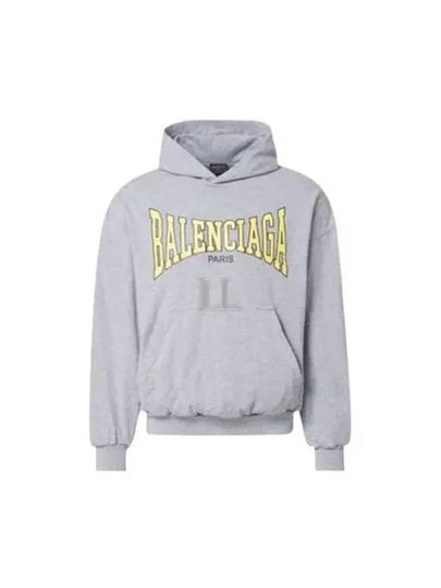 Logo Print Hoodie Blue - BALENCIAGA - BALAAN 2