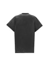 Short Sleeve T Shirt 787349TQVW41134 WASHED OUT BLACK - BALENCIAGA - BALAAN 6