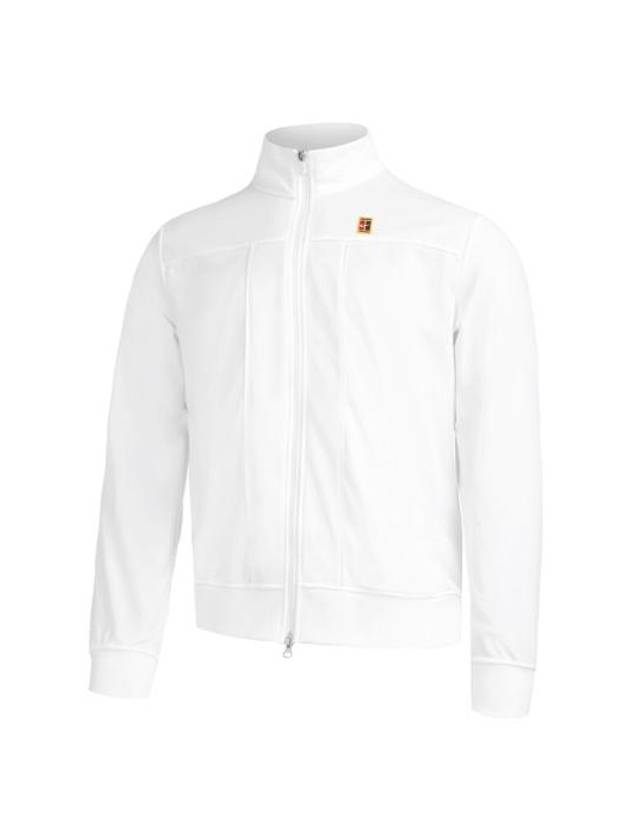 Court Heritage Suit Zip-Up Jacket White - NIKE - BALAAN 2