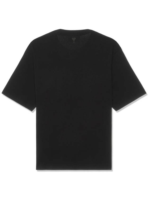 Alexandre Mattiussi Short Sleeve T-Shirt Black - AMI - BALAAN 3