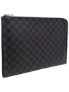 Women s N41501 Damier Graphite Pochette Jour GM Clutch Bag - LOUIS VUITTON - BALAAN 2