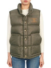 Triomphe Patch Quilt Nylon Vest Kaki - CELINE - BALAAN 3