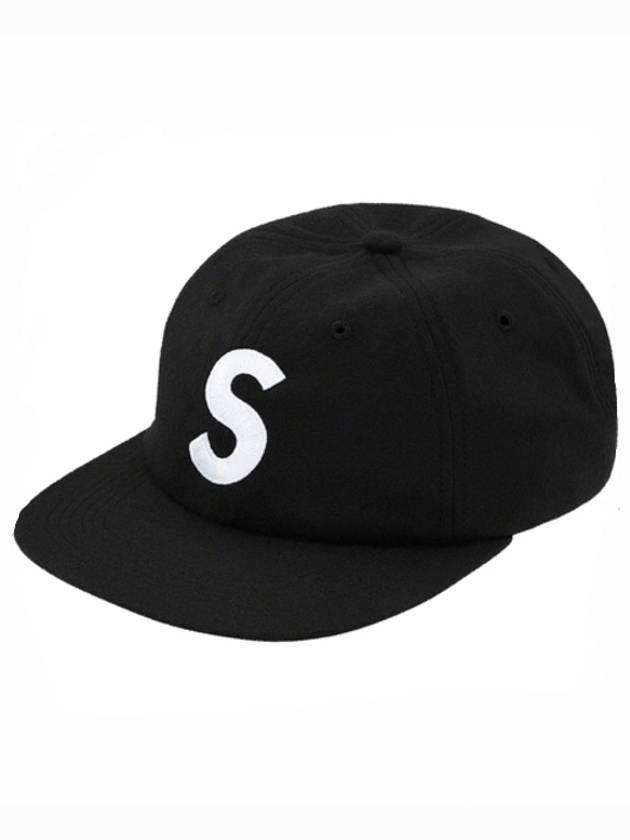 Wool S Logo 6 Panel Black - SUPREME - BALAAN 1