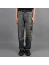 Graffiti loose fit denim pants - BALENCIAGA - BALAAN 2