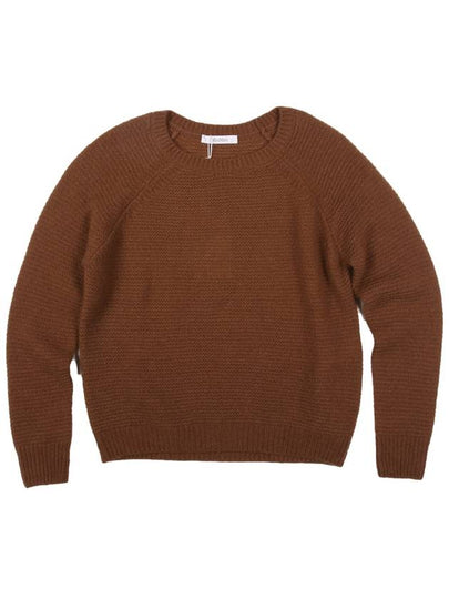 Satrapo Cashmere Knit Top Brown - MAX MARA - BALAAN 2