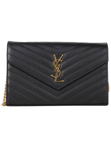 377828 Grande Poudre Envelope Cassandra Matelasse Chain Cross Bag 33798K - SAINT LAURENT - BALAAN 1