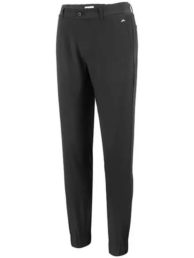 Golfwear Men's Cuff Jogger Pants Black - J.LINDEBERG - BALAAN 1