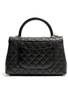 24 Years Coco Handle Tote Bag Black Large A92991 Old Medium - CHANEL - BALAAN 3