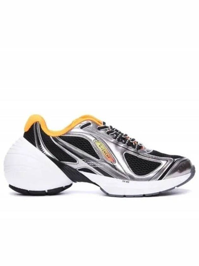 TK MX Runner Low Top Sneakers Black Silver - GIVENCHY - BALAAN 2