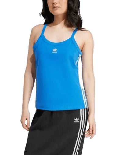 adidas 3S Tank Top Blue IY2194 - ADIDAS - BALAAN 1