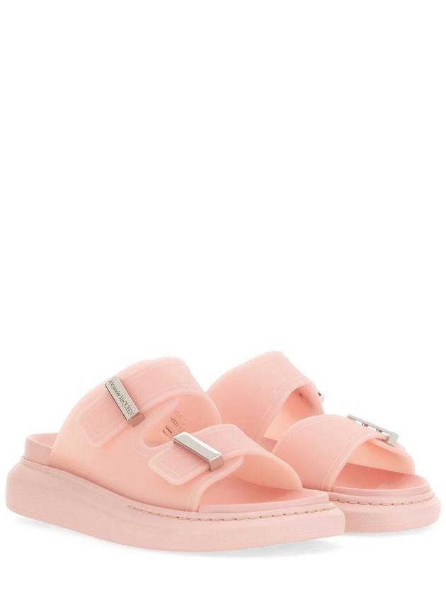 Logo Slippers Pink - ALEXANDER MCQUEEN - BALAAN 4