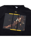 Caravaggio Saint Francis Hoodie Black - OFF WHITE - BALAAN 9