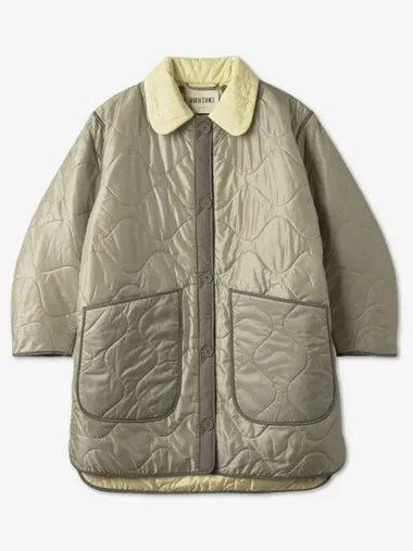 Signature Reversible Jacket Pale Sage Yellow COREWQL01CPLSYLW - MARFA STANCE - BALAAN 1