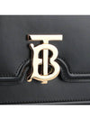 TB Leather Chain Small Shoulder Bag Black - BURBERRY - 9