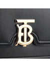 TB Leather Chain Small Shoulder Bag Black - BURBERRY - BALAAN 9