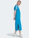 PK long dress HK5212 blue WOMENS - ADIDAS - BALAAN 3