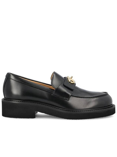 V Logo Locker Loafers Black - VALENTINO - BALAAN 2