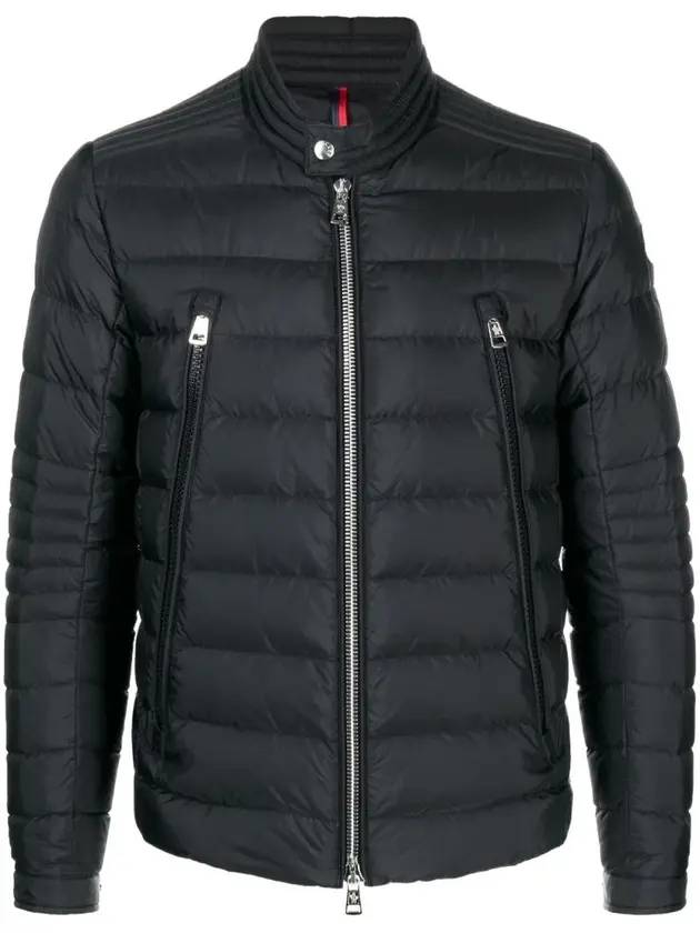 Amiot Short Down Padded Jacket Black - MONCLER - BALAAN 1