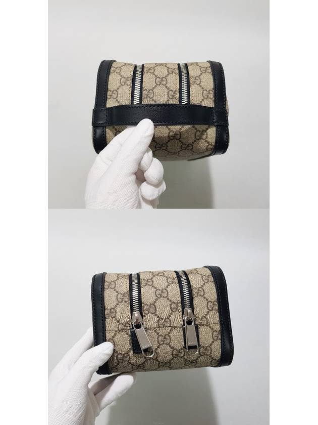 GG Supreme Cosmetic Multi Pouch Bag 406395 - GUCCI - BALAAN 4