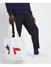 Tricolor Fox Tote Bag White - MAISON KITSUNE - BALAAN 8