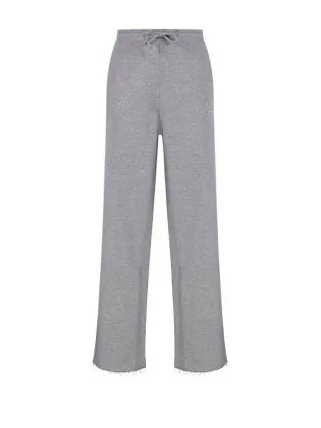 Women's Isoli Wide Pants Grey - GANNI - BALAAN 2