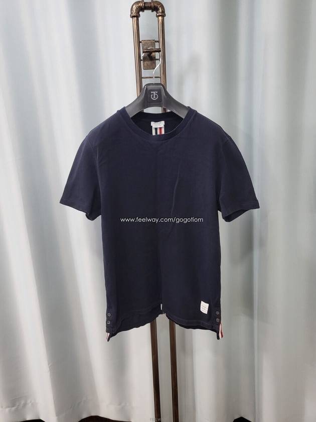 men s short sleeve t shirt - THOM BROWNE - BALAAN 4