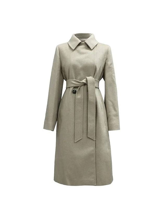 Bcollag Cashmere Double Coat Ivory - MAX MARA - BALAAN 2