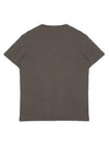 Cotton Crew Neck Short Sleeve T-Shirt Military Green - TOM FORD - BALAAN 3