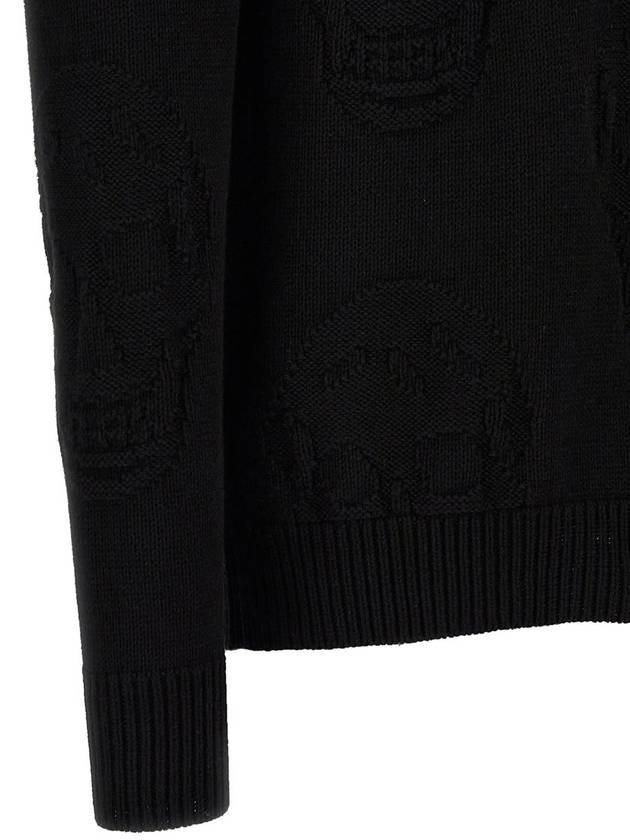 Skull Knit Cotton Jumper 775862Q1A711000 B0710986993 - ALEXANDER MCQUEEN - BALAAN 5