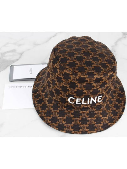 Logo Triope Bucket Hat M - CELINE - BALAAN 2