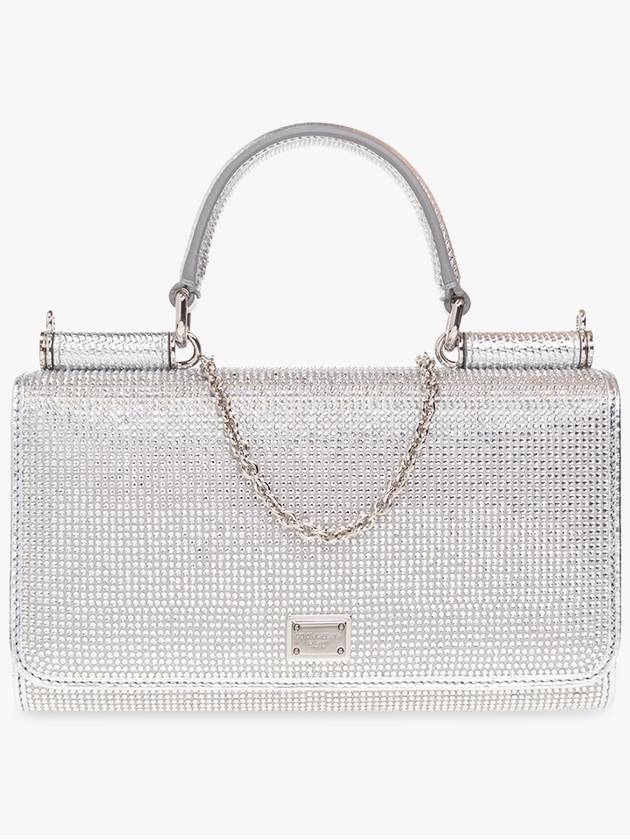 crystal decorated logo mini bag BI3259AN241 - DOLCE&GABBANA - BALAAN 2