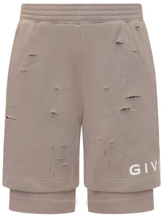 short pants BM51613Y8Y281 281 GRAY - GIVENCHY - BALAAN 2